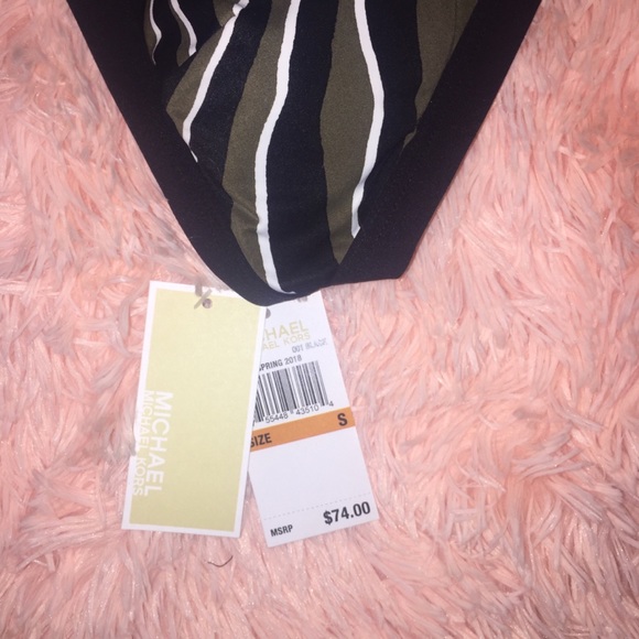 NWT! Michael Kors Bikini Top - Picture 3 of 5
